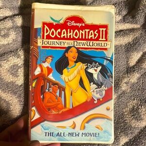 Disney vhs Pocahontas 2 journey to a new world preowned